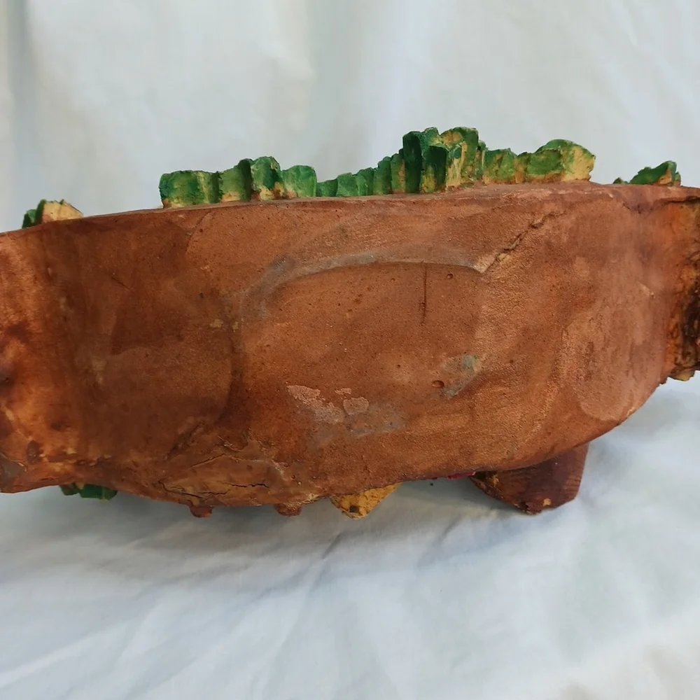 Resin Christmas Rocking Horse Violin Music 10x8x5